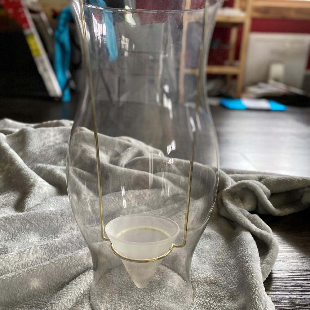 PartyLite multi use hurricane candle holder